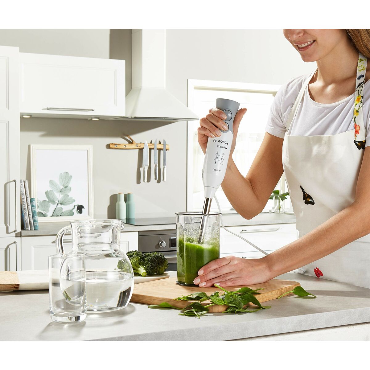 Håndblender BOSCH MSM66110 600W Hvid Grå 600 W